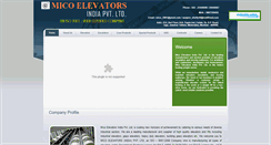 Desktop Screenshot of micoelevators.com